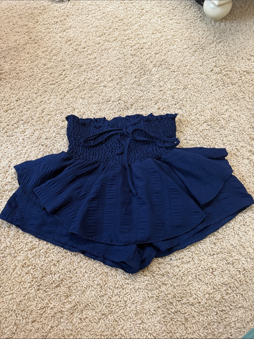 navy skirt